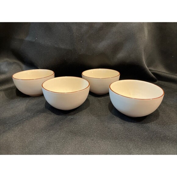 Lot of 5 VTG MCM Winfield Passion Flower the Creamer with 4 Coffee Cups USA - Picture 10 of 16